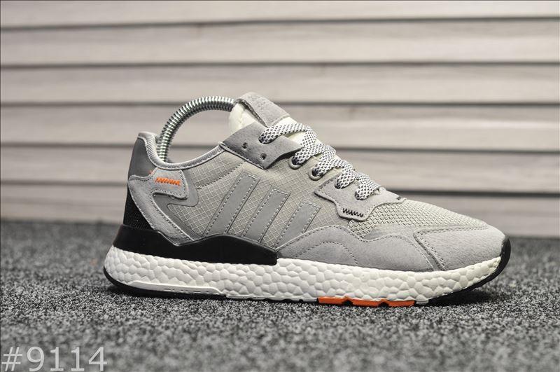 

Кроссовки мужские Adidas Nite Jogger 3M Light Gray.Стильные мужские кроссовки. 42, Серый