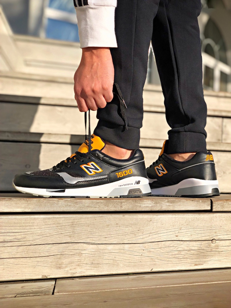 

Кроссовки мужские New Balance 1500.Демисезонные кроссовки., Черный