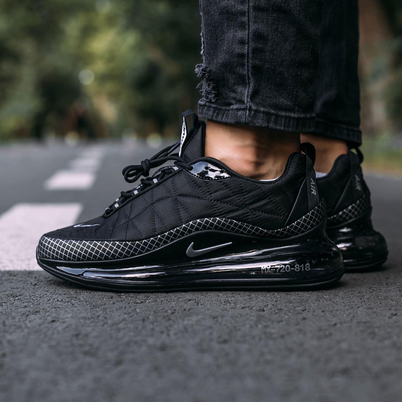 

Мужские кроссовки Nike Air Max 720 Termo Black / Найк Аир Макс 720 Термо Черные 41, Черный