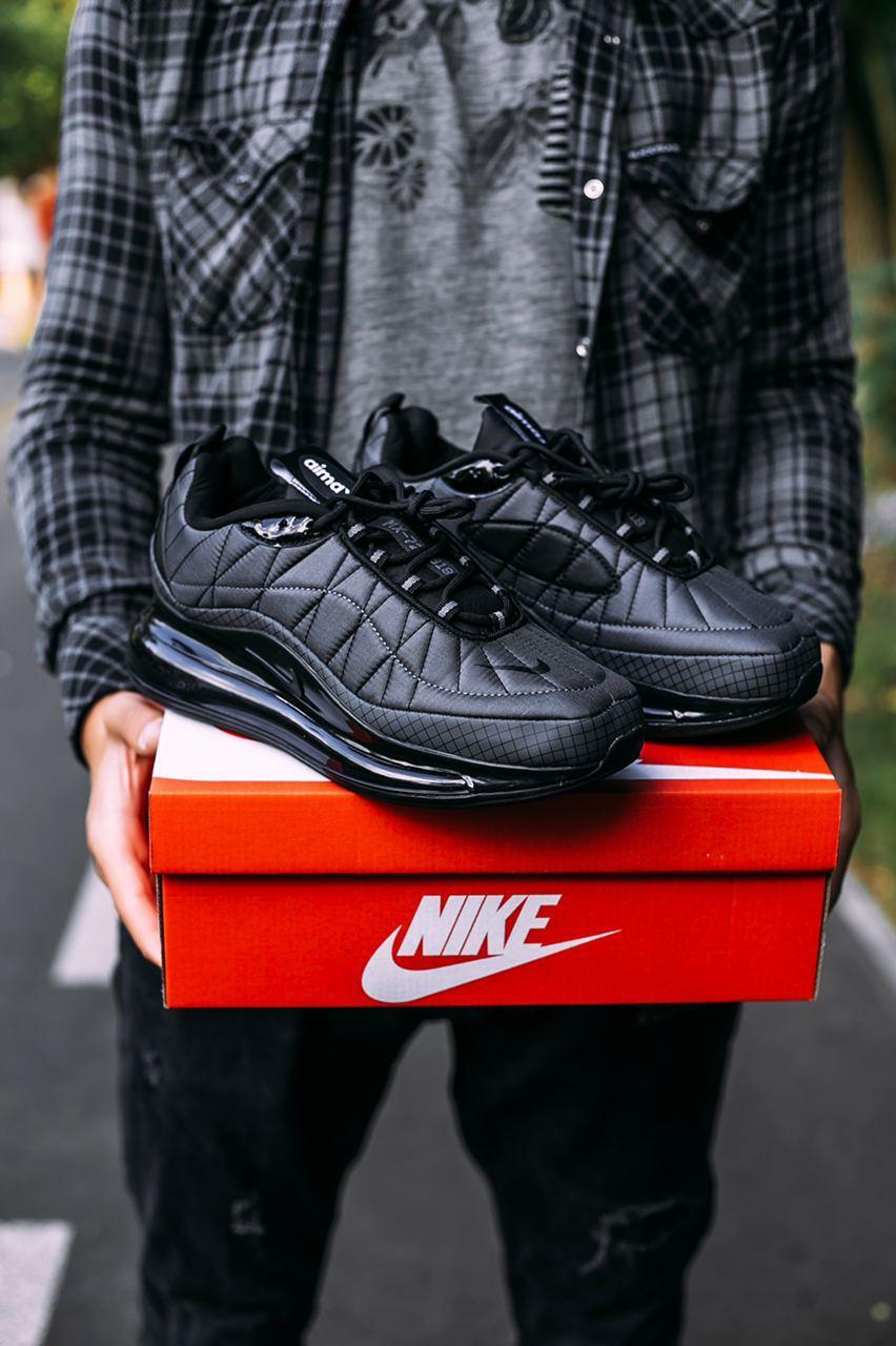 

Мужские кроссовки Nike Air Max 720 Termo Dark Grey / Найк Аир Макс 720 Термо Темно Серые 44, Темно-серый