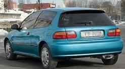 

Дефлекторы окон, ветровики \ Honda Civic 3d 09/1991-1995 htb \ Хонда Цивик 3-х дверная \ RACING