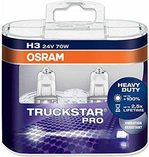 

Автомобильные лампы OSRAM H3 70W 24V +100% ближний / дальний свет