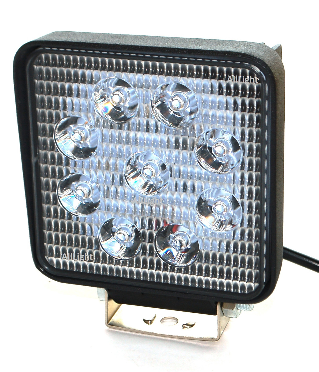 

Автомобильная LED фара AllLight 06type 27W 9chip EPISTAR spot 9-30V ближний дальний свет