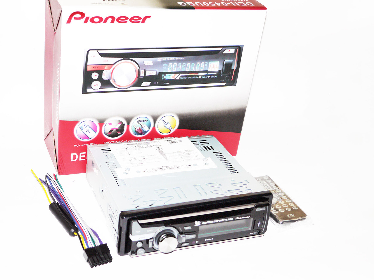 

Pioneer DEH-8450UBG DVD Автомагнитола USB+Sd+MMC съемная панель