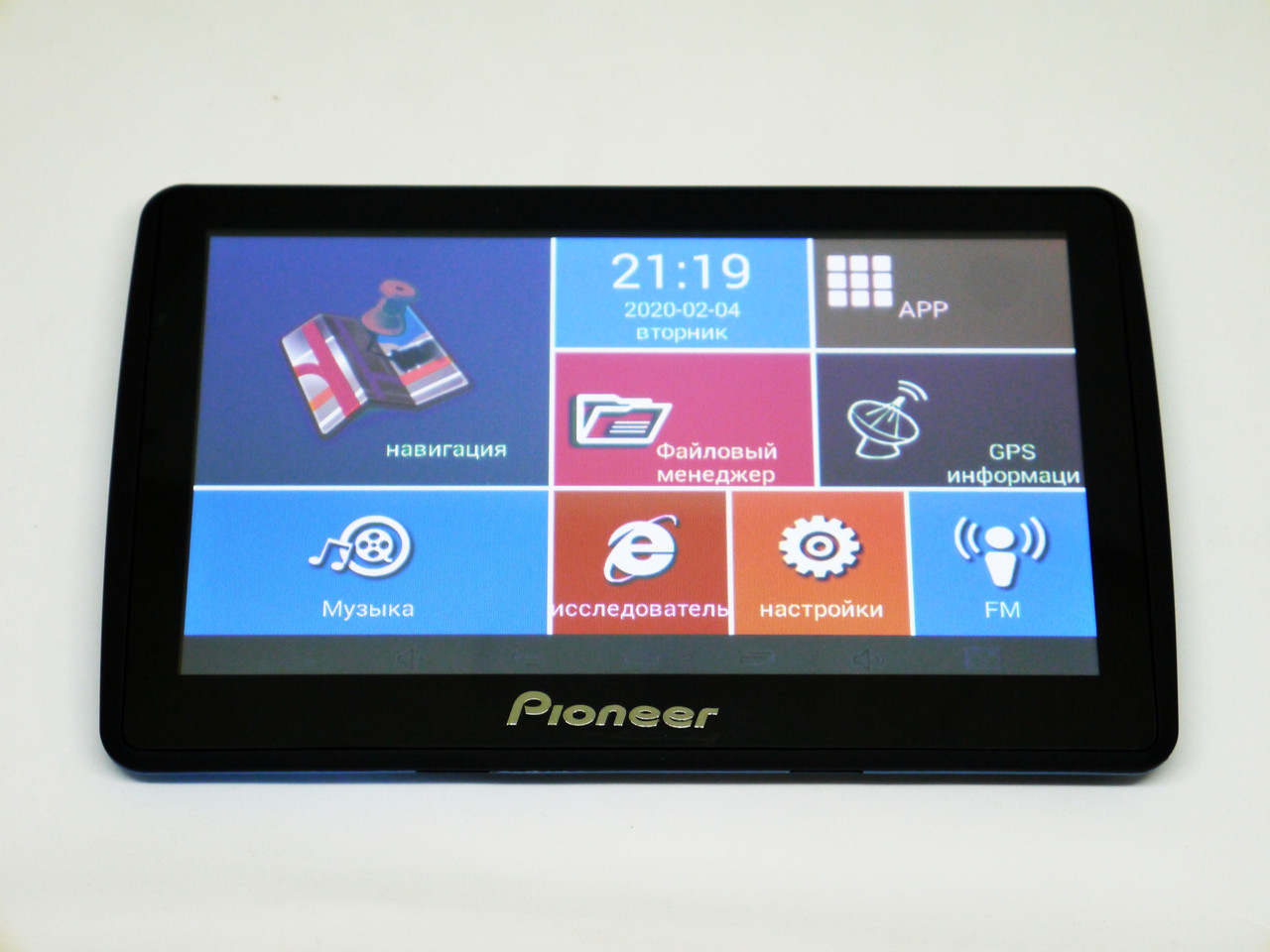 

7'' Планшет Pioneer 7008 - GPS+ 4Ядра+ 8Gb+ Android