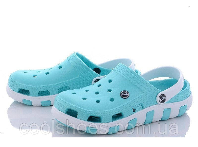 

Сабо женские Luck Crocs Кроксы (светло-зеленые) 39, Зелёный