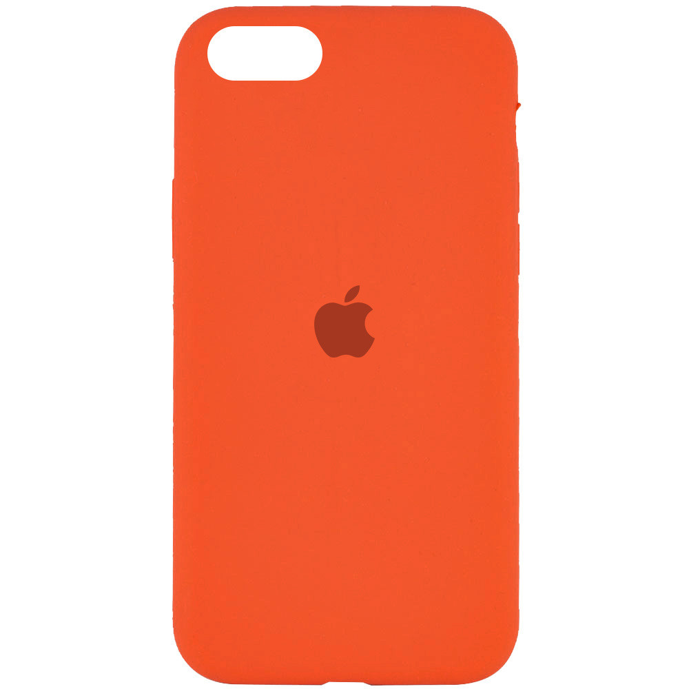 

Чехол Silicone Case Full Protective (AA) для Apple iPhone SE (2020, Оранжевый / kumquat