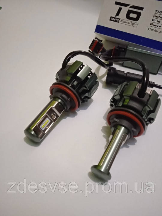 

Светодиодные автомобильные лампы Turbo Led T6 H11 35W 3500LM 6000K