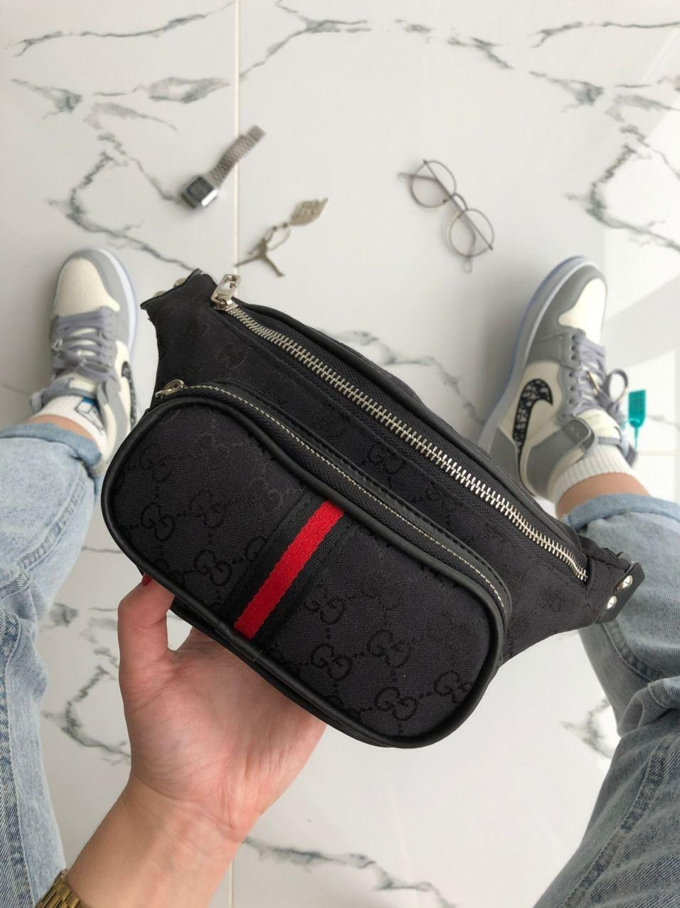 

Сумка бананка GUCCI