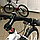 Горный стальной спортивный велосипед на литых диск BMW рама 17" для взрослых Белый с красными вставками, фото 7