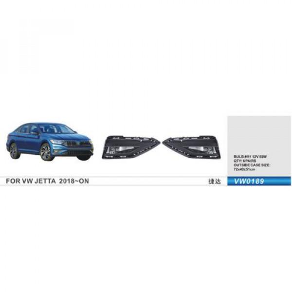 

Фари дод. модель VW Jetta 2018-/VW-0189W/H11-55W/eл.проводка