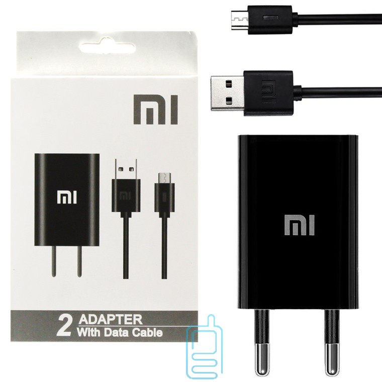 

Сетевое зарядное устройство Xiaomi CH-P002 1USB 2.0A micro-USB black, Черный