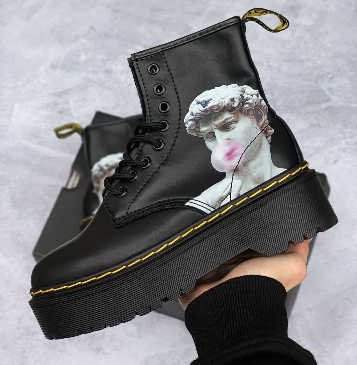 

Женские Ботинки Dr. Martens Jadon, Черный