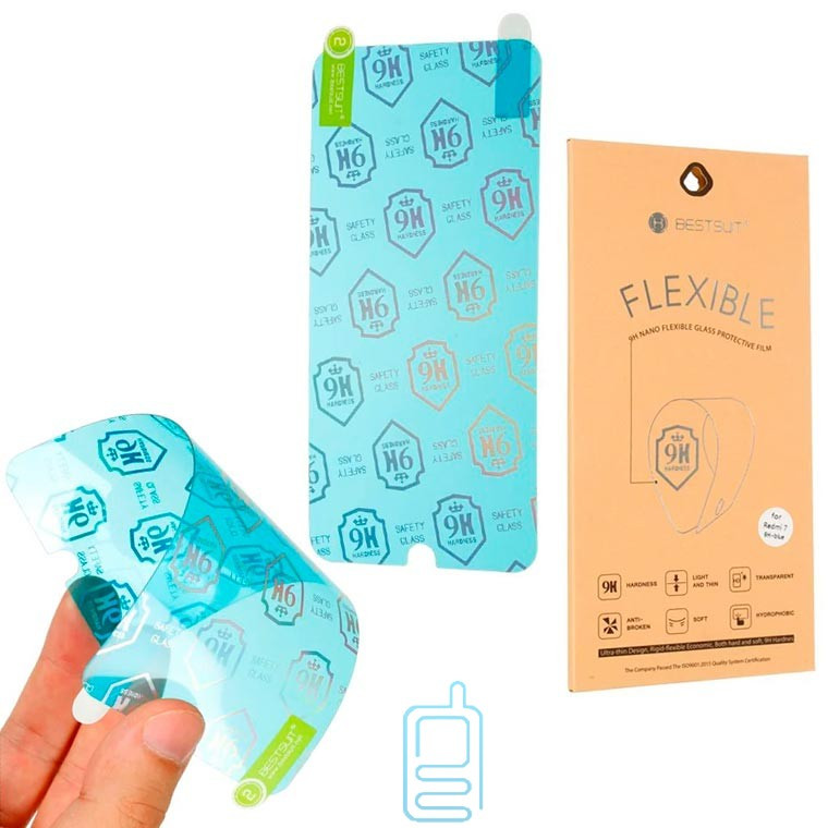 

Гибкое защитное стекло Bestsuit Flexible Huawei P40 Lite, Прозрачный