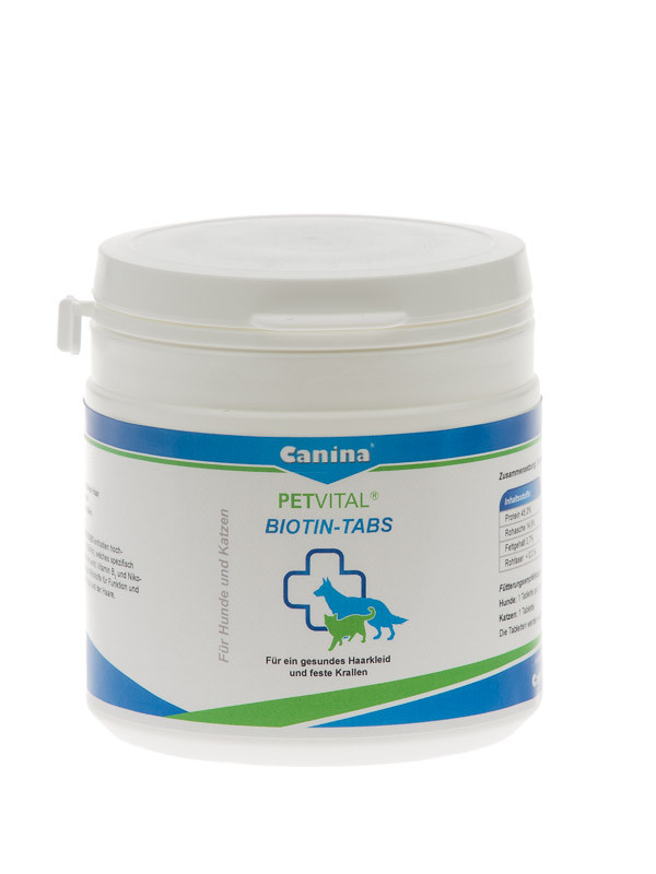 

Canina для привередливых собак и котов PETVITAL Biotin-Tabs 100гр