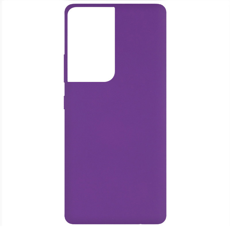 

Чехол Silicone Cover Full without Logo (A) для Samsung Galaxy S21 Ultra, Фиолетовый / purple