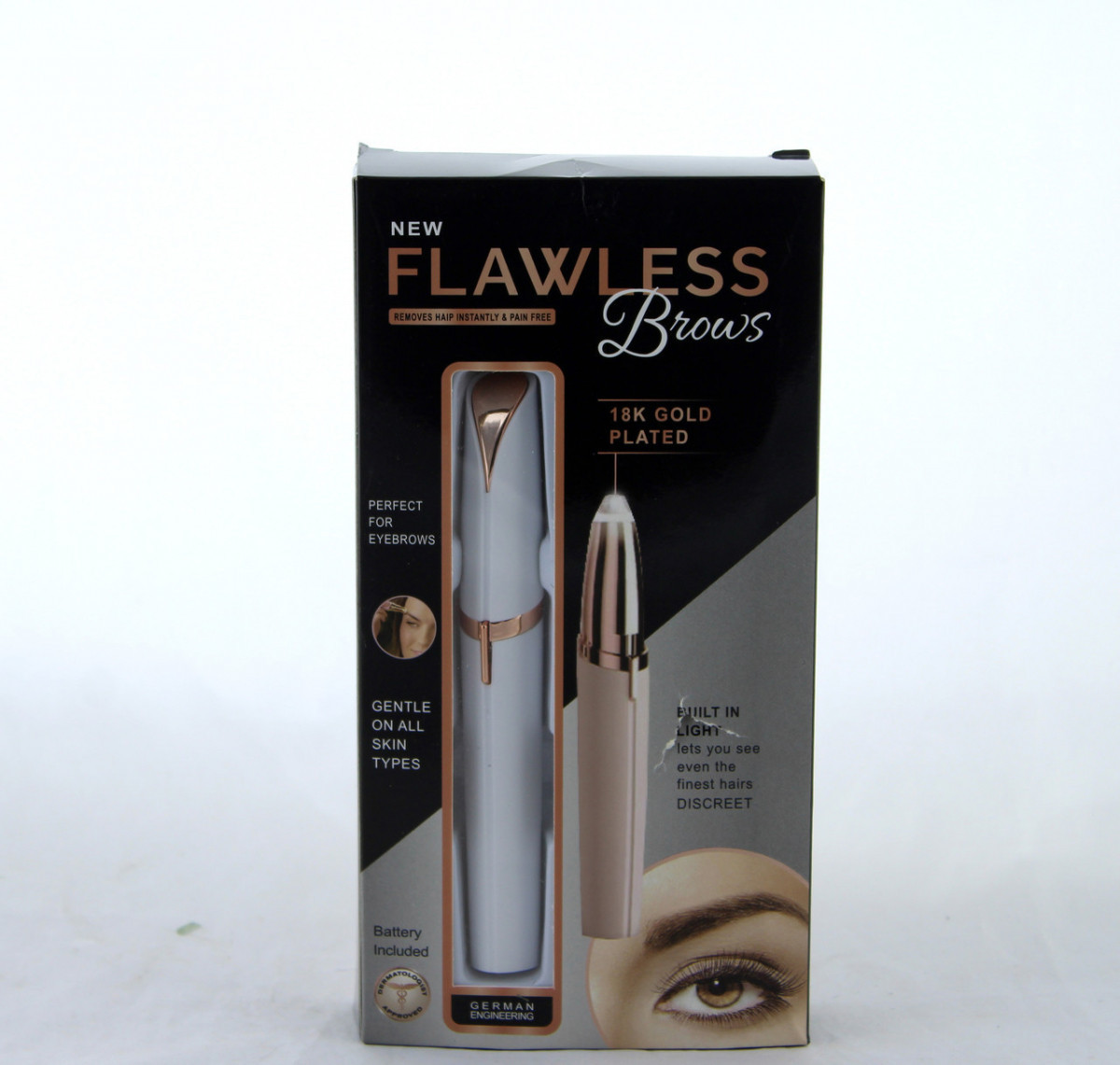 

Триммер для бровей. eye brow epilater flawless brows