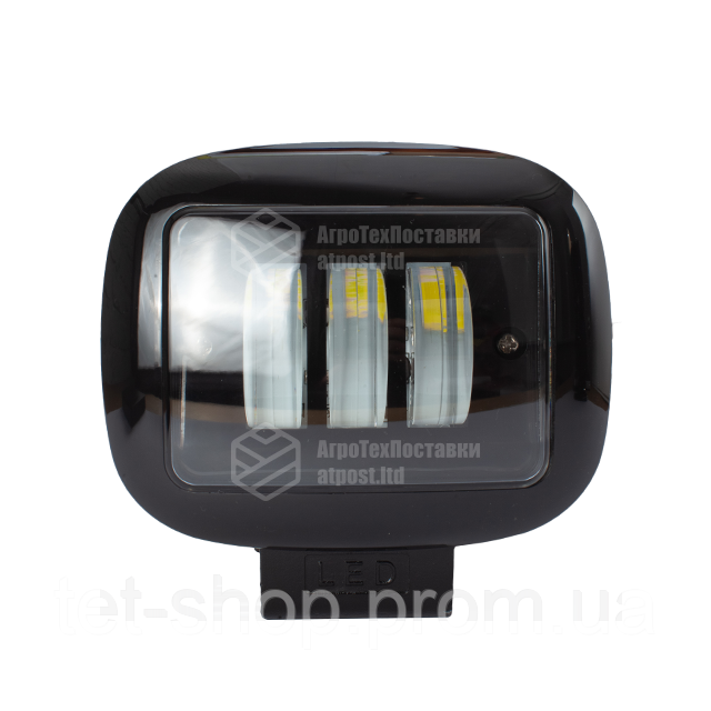 

Фара LED прямоугольная 30W (3 диода) Черный корпус. Гарантия 1 год!