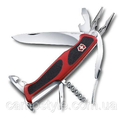 

Ніж Victorinox Delemont, RangerGrip 74, 130 мм 0.9723.C