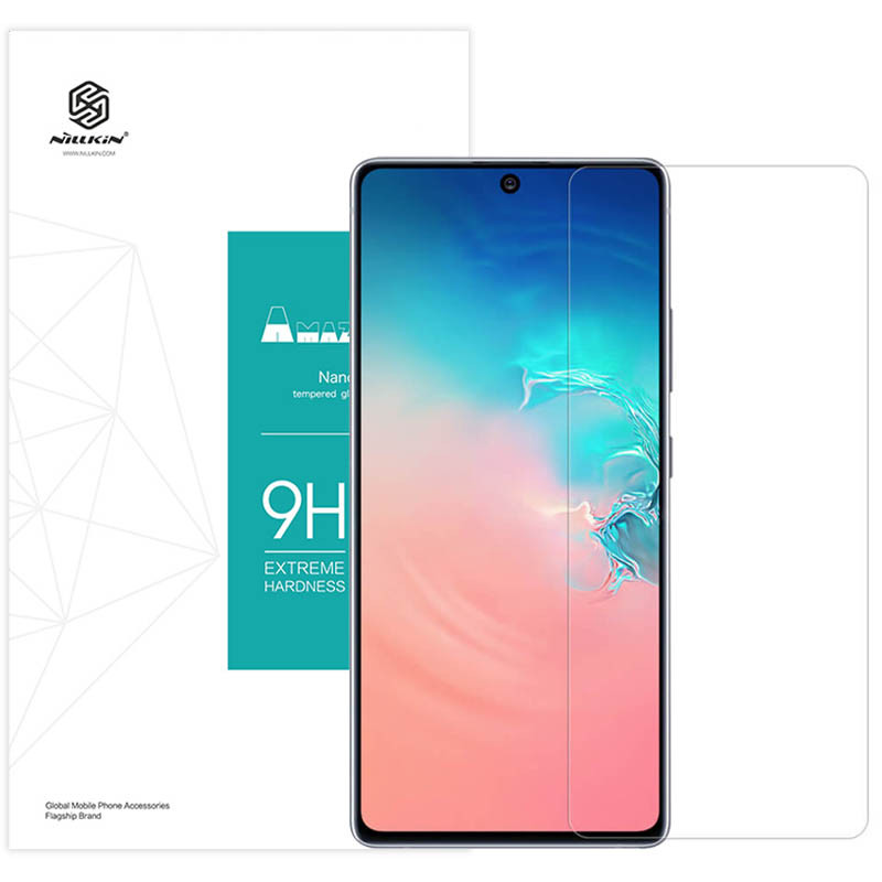 

Защитное стекло Nillkin (H) для Samsung Galaxy S10 Lite, Прозрачный