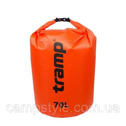 

Гермомешок PVC Diamond Rip-Stop 70л Tramp TRA-209-orange