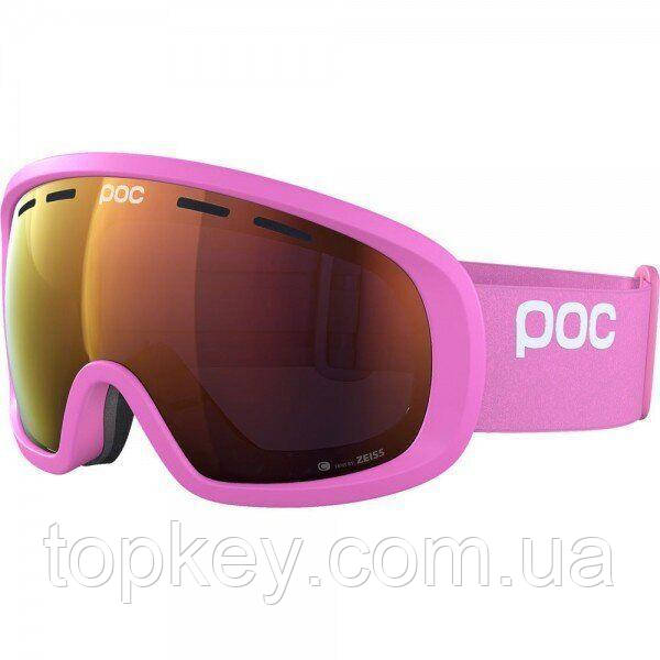 

Маска гірськолижна POC Fovea Mid Clarity Actinium Pink/Spektris Orange (PC 404088267ONE1