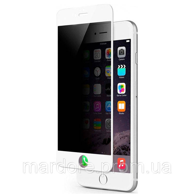 

Защитное стекло Privacy 5D Matte (full glue) (тех.пак) для Apple iPhone 7 / 8 / SE (2020) (4.7, Белый