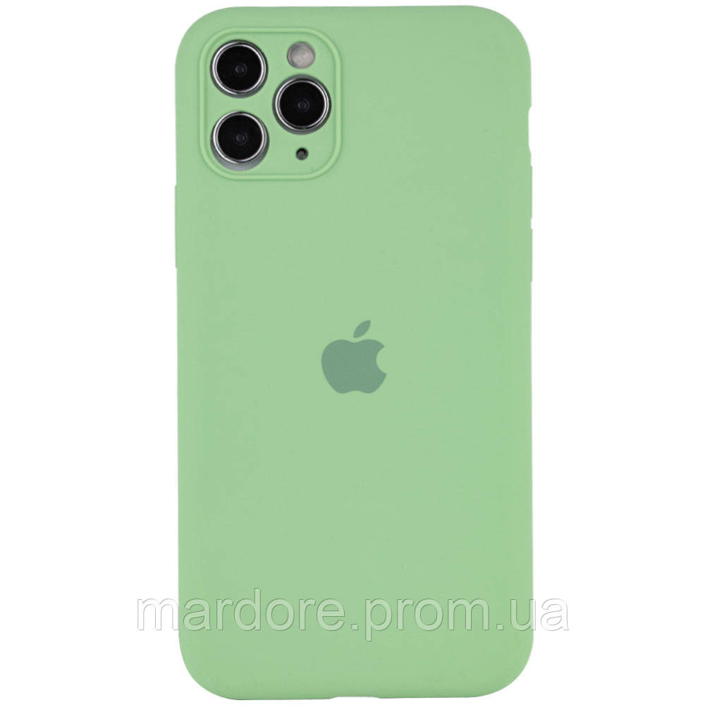 

Чехол Silicone Case Full Camera Protective (AA) для Apple iPhone 11 Pro Max (6.5, Мятный / mint