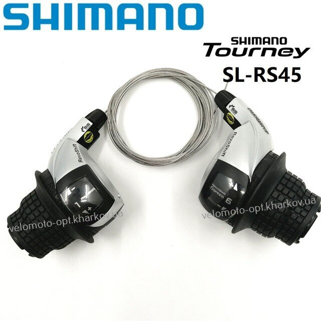 

Ревошифт Shimano Tourney SL-RS45-6 RevoShift, 3x6 скоростей, индекс SIS