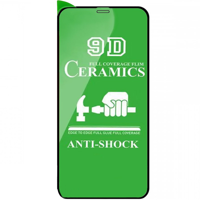 

Защитная пленка Ceramics 9D (без упак.) для Apple iPhone 11 Pro / X / XS (5.8, Черный