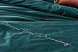 Комплект постельного белья сатин премиум c вышивкой  ТМ Bella Villa T-0010, фото 4