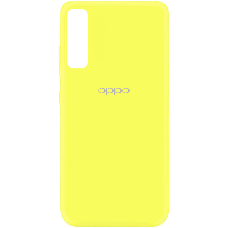 

Чехол Silicone Cover My Color Full Protective (A) для Oppo Reno 3 Pro, Желтый / flash