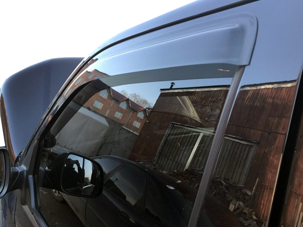 

Ветровики (2 шт, DDU-Sunflex) Полупрозрачные Volkswagen T5 Transporter 2003-2010 гг.