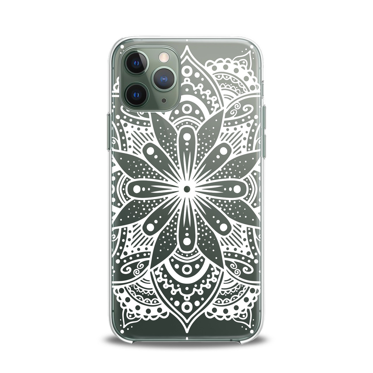 

Чехол силиконовый для Apple iPhone (Boho, mandala) 5s/SE2020/6s+/7plus/8+/X/XsMax/Xr/11Pro/12mini5G, Разные цвета