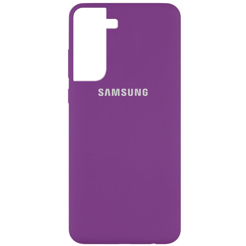 

Чехол Silicone Cover (AA) для Samsung Galaxy S21+ Фиолетовый / Grape