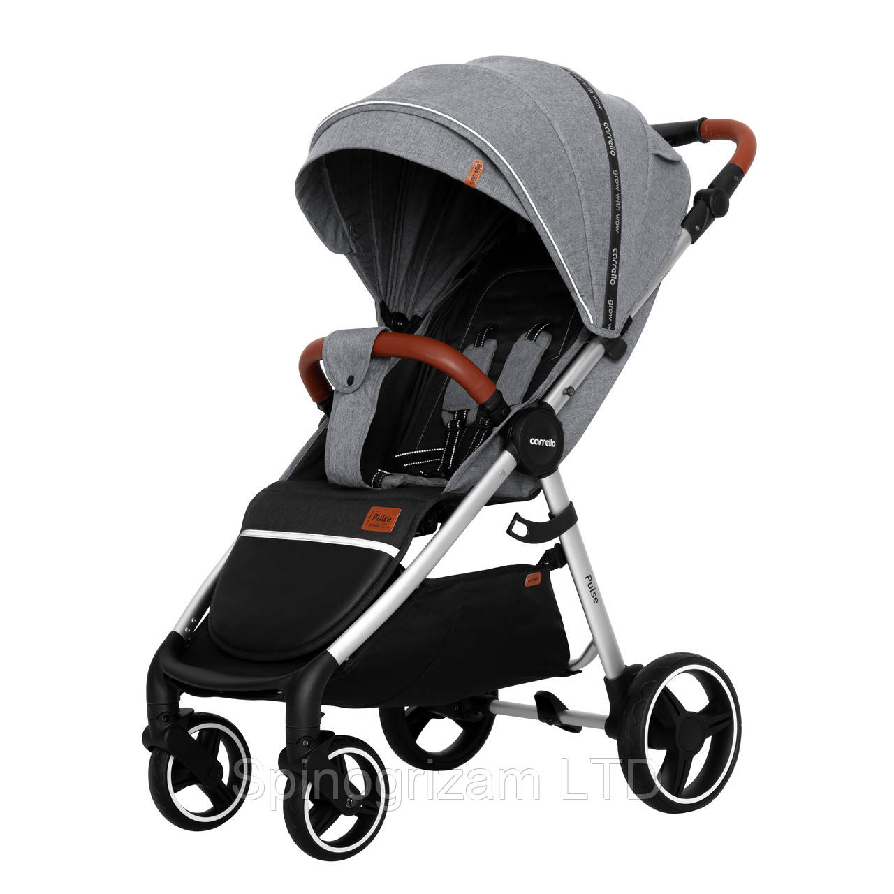

Коляска прогулочная CARRELLO Pulse CRL-5507 Cool Grey +дождевик L /1