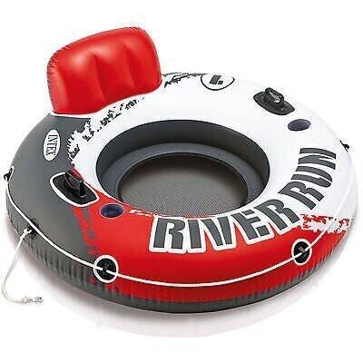 

Надувной круг "Red River Run 1" Intex 56825 (135 см) с ручками Красный