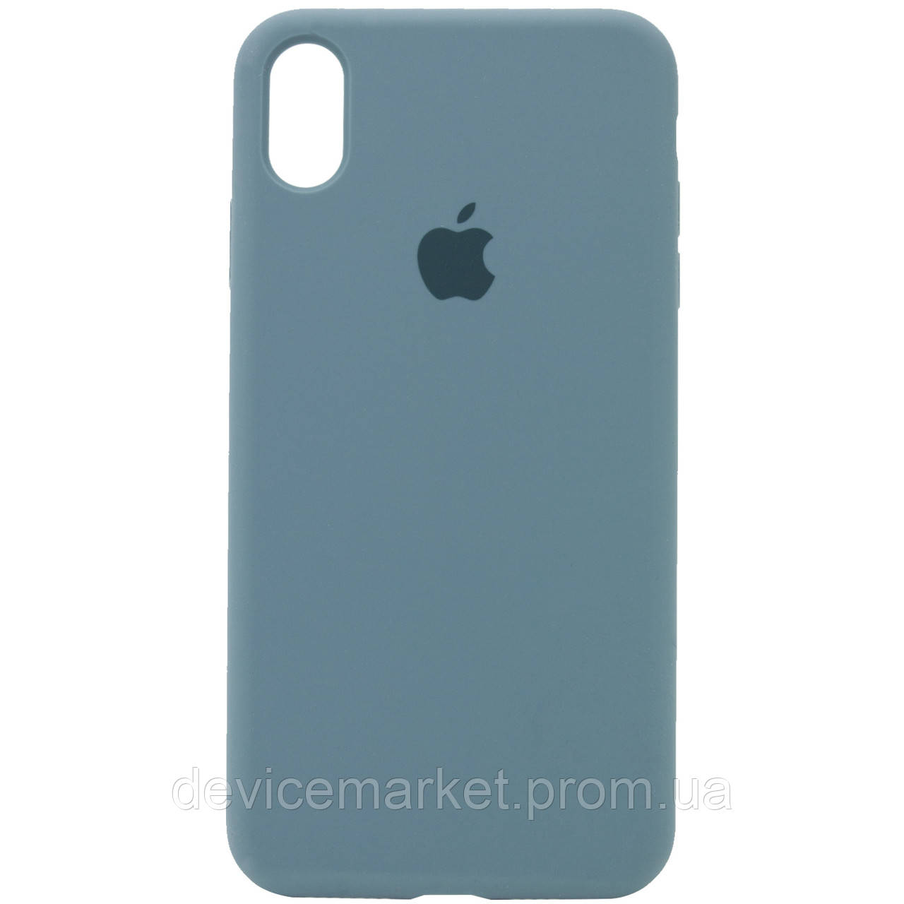 

Чехол Silicone Case Full Protective (AA) для Apple iPhone X (5.8") / XS (5.8"), Зеленый / pine green