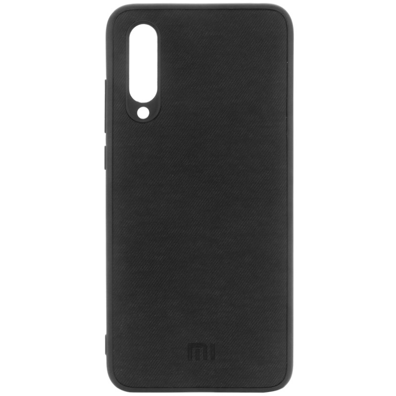 

TPU чехол Textile Logo для Xiaomi Mi A3 (CC9e, Черный