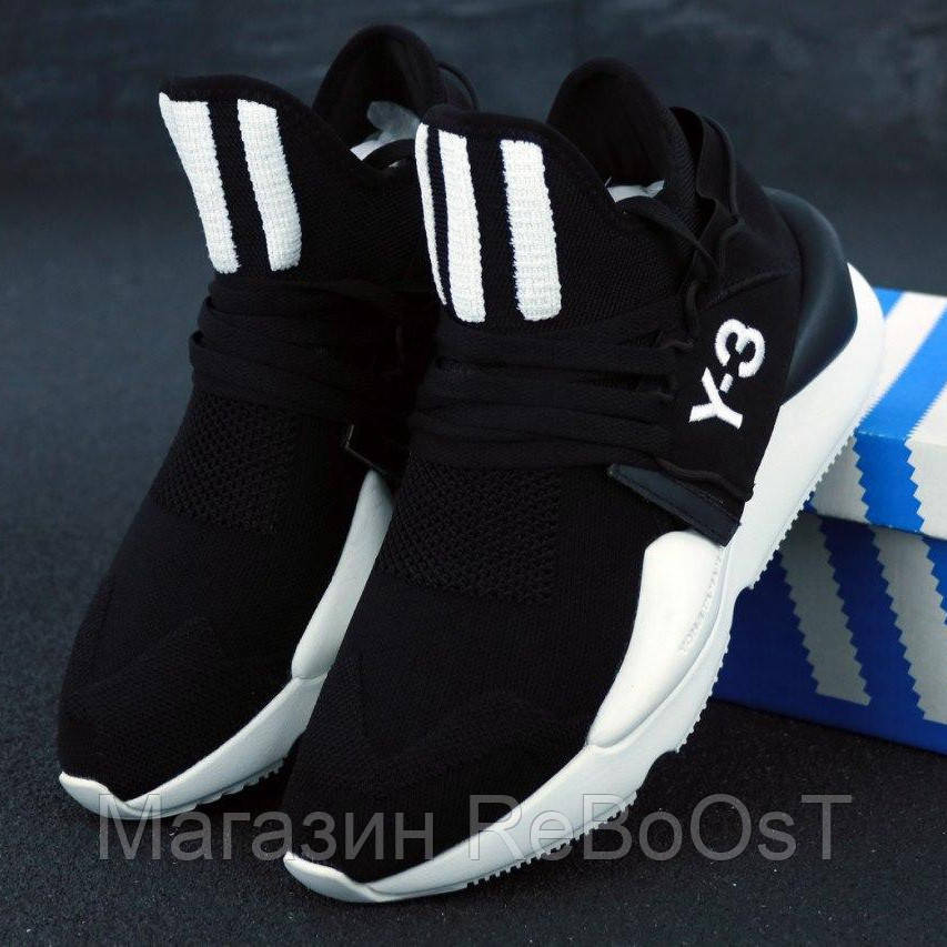 

Мужские кроссовки в стиле Adidas Y-3 Kaiwa Knit, черно-белый, Китай 42