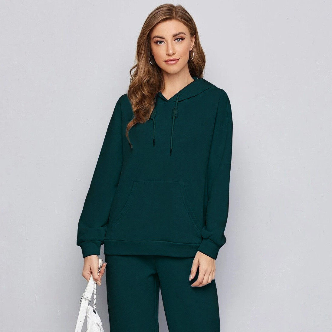 

Худи женское утепленное Tint green Berni Fashion (XXXL), Зеленый