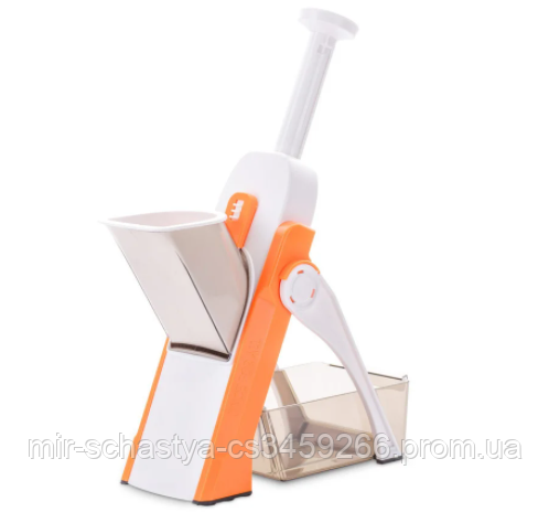 

Мультислайсер тёрка для овощей Brava Spring Slicer 9462, Оранжевый
