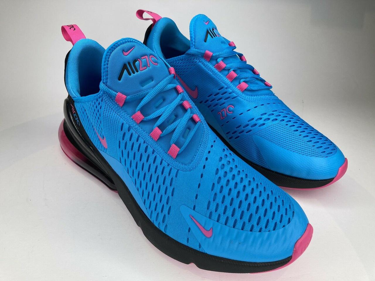 

Кроссовки мужские Nike Air Max 270 Синие. найк аир макс 270 ЛЮКС качество ААА+., Белый