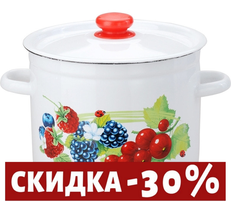 

Кастрюля 9,0л цилиндрическая "Смузи", Разные цвета