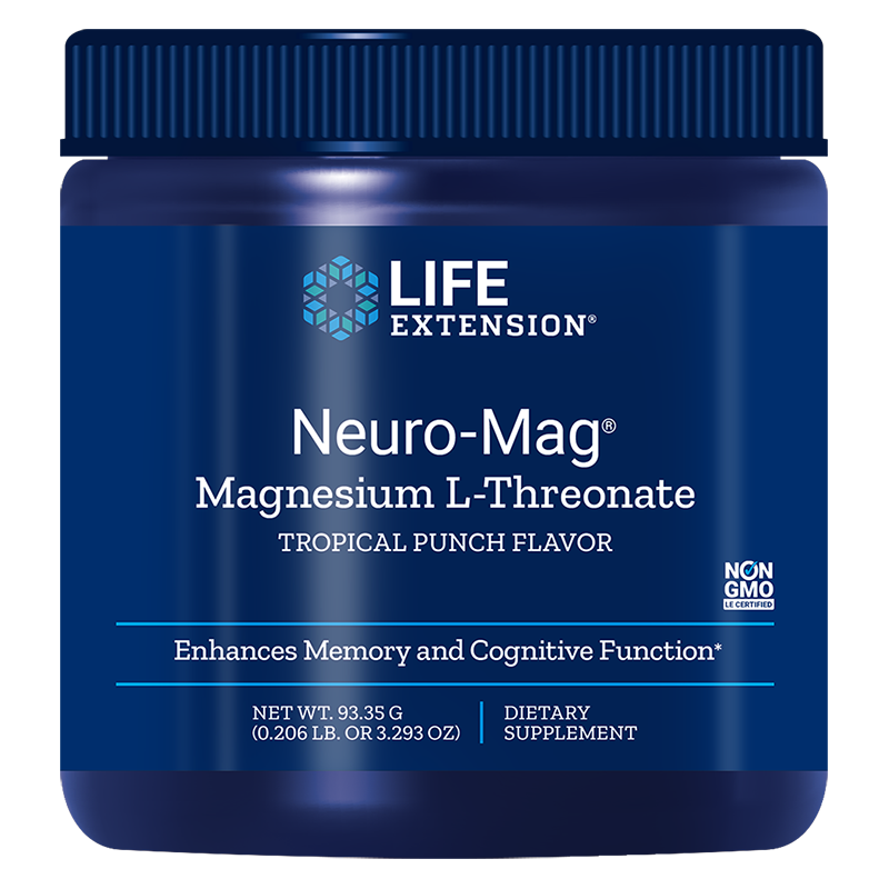 

Магний L-треонат Magnesium L-Threonate Neuro-Mag Life Extension 93.35 г