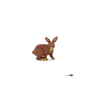 Фигурка Papo Коричневый Кролик, 4,6*3*4 см, "Домашние Фермерские Животные", 51049