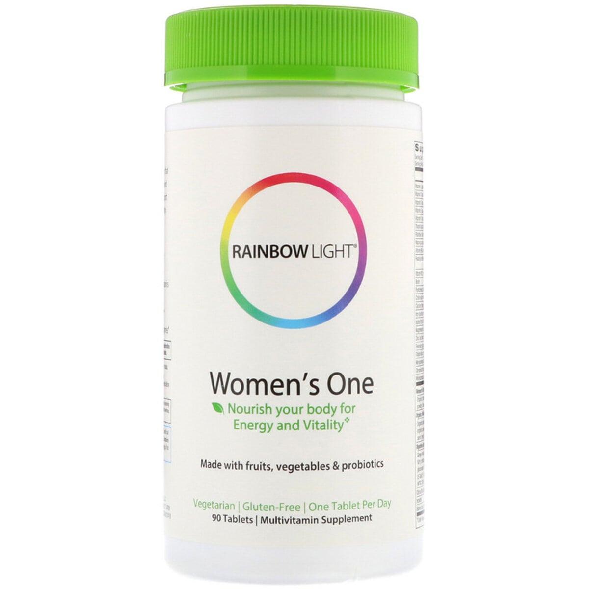 

Мультивитамины для Женщин, Women's One, Rainbow Light, 90 таблеток