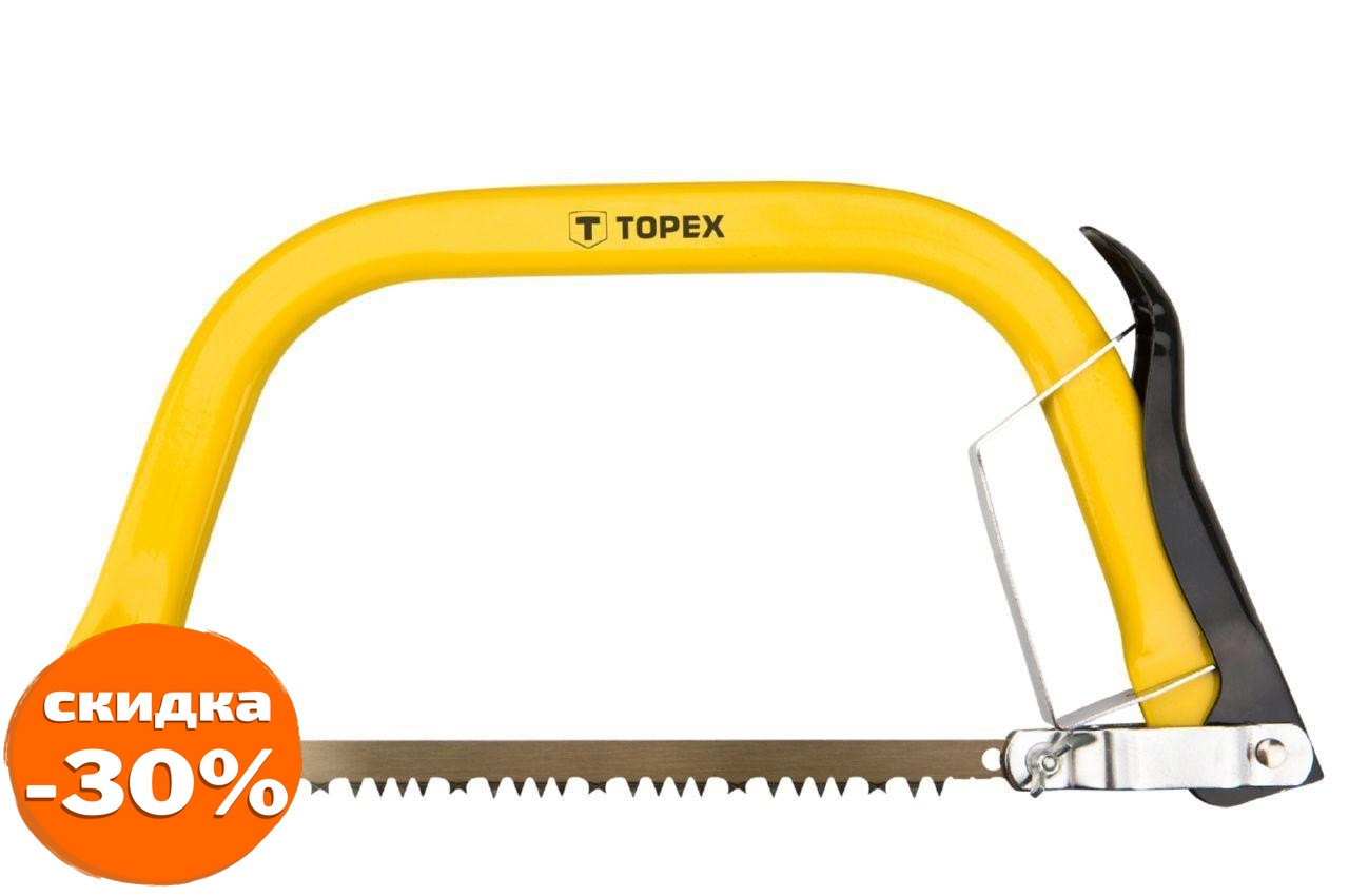 

Ножовка по дереву лучковая Topex - 300 мм 1 шт.
