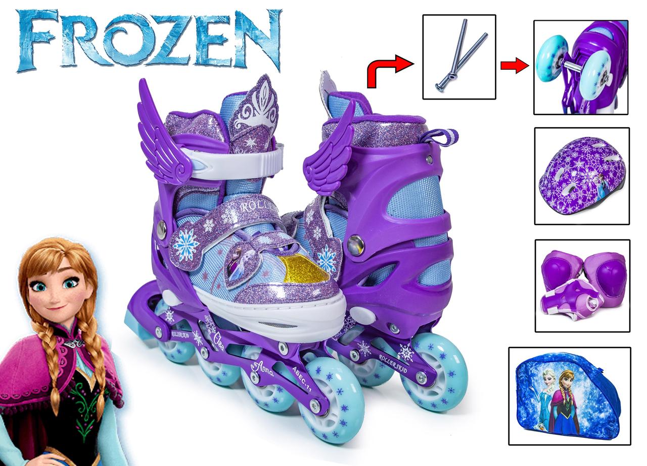 

КОМПЛЕКТ РОЛИКОВ FROZEN ФИОЛЕТОВЫЙ M 34-37