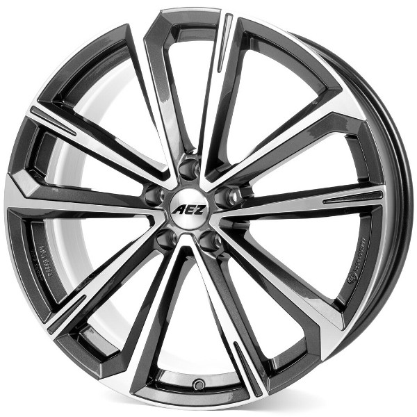 

AEZ Aruba Gunmetal polished R18 W8 PCD5x112 ET40 DIA66.6